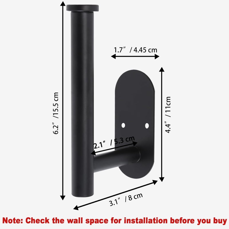 Hoousuper Curtain Tiebacks Hooks Wall Mounted  Curtain Holdbacks Screw-in  Curtain Holders for Drapes  Curtain Pull Backs  Curtain Tie Backs 304 Stainless Steels  2pcs Black - Image 4